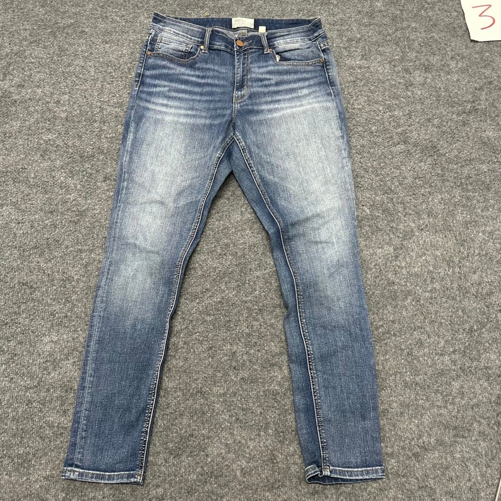 BKE Jeans Womens Size 29 Blue Gabby Ankle Skinny Medium Wash Stretch Denim